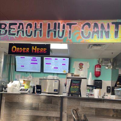 Beach Hut Cantina Order Here