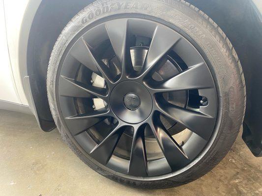 Repaired wheel