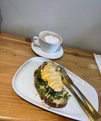 Hot Chocolate and Avocado Toast