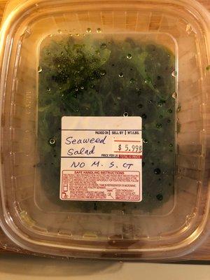 Seaweed salad