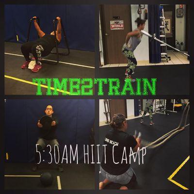 HIIT Boot Camp at our dojo daily at 530AM