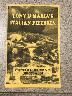 Tony & Maria's Pizza