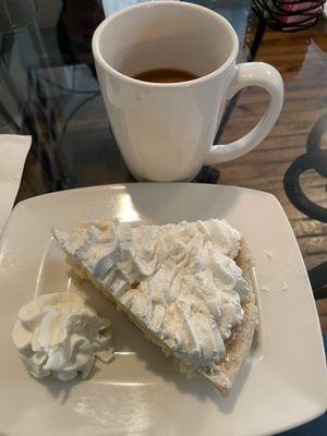 Coconut cream pie