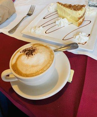 Cappuccino and Almond Cake