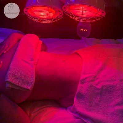 Red Infrared Light Therapy (post-op lymphatic massage)