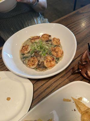 Shrimp risotto