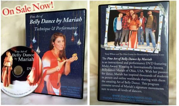 Belly Dance by Mariah Instructional & Performance DVD's feature Multi-Award-Winning & Internationally known Bellydancer Mariah of Ohio, USA