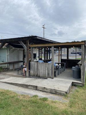 Covered patio