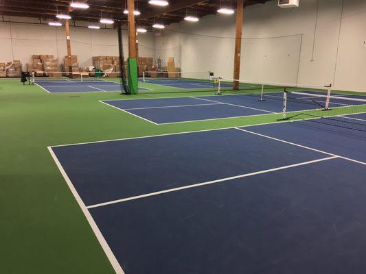 Not only do we stock over 3,000 Pickleball Related Products in our Warehouse, we also have four courts operated by Pickleball Station!