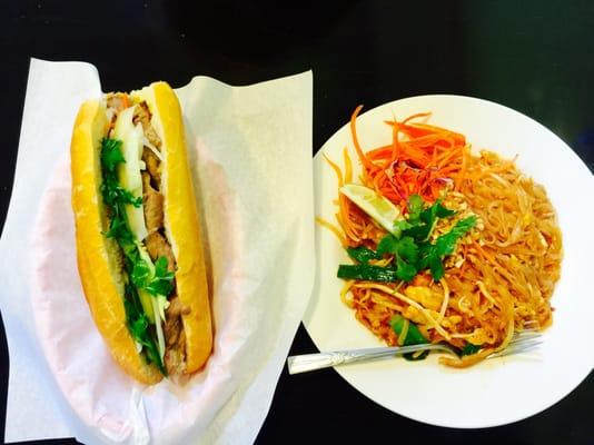 Lemongrass Banh Mi & Pad Thai!