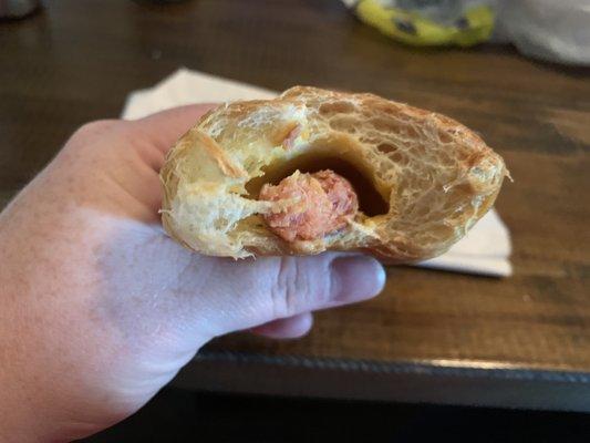 Sausage and cheese kolache