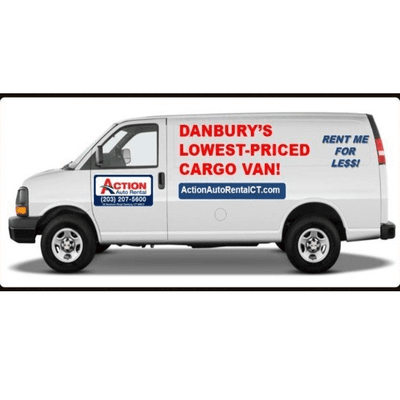 Danbury's ABSOLUTE Lowest Priced Cargo Van Rentals!