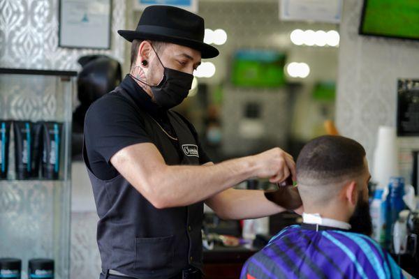 Meet Ernesto, Manager at Studio City Barber Shop