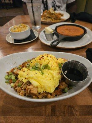 Fried rice with chicken and bayou classic. Both were delicious!