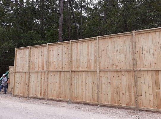 Conex fence