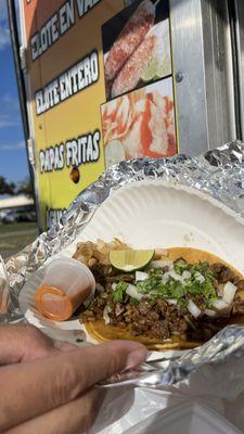 Tacos De Fajita ($2.00)