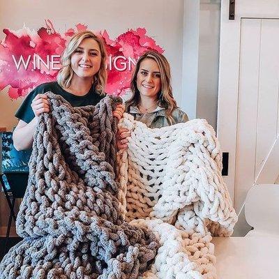 Join us for a Chunky Blanket Workshop