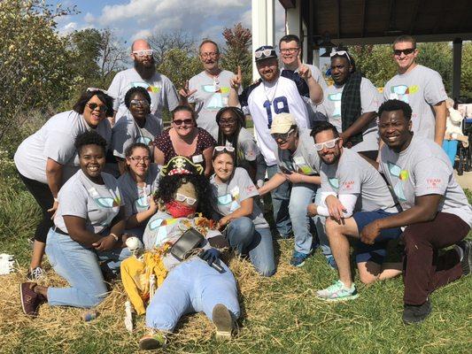 Annual Fall Games for our Staff.