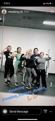 The ladies of 6pm Bootcamp