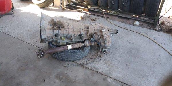 45RFE Transmission with Transfer case