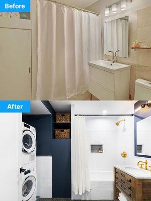 BEFORE/AFTER - Bathroom