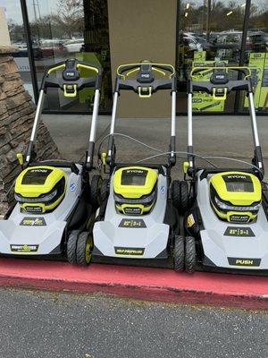 Green Energy Mowers!