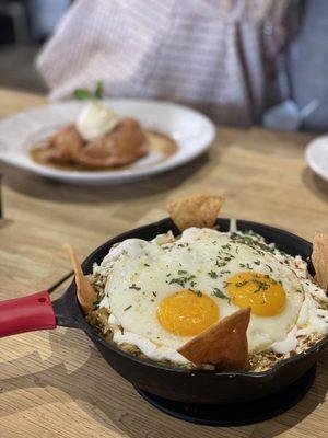 Chicken Chilaquiles Skillet