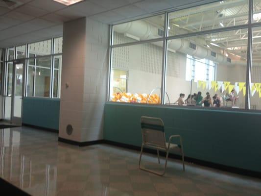 Viewing Room - chairs and AC so you can sit and watch the pool