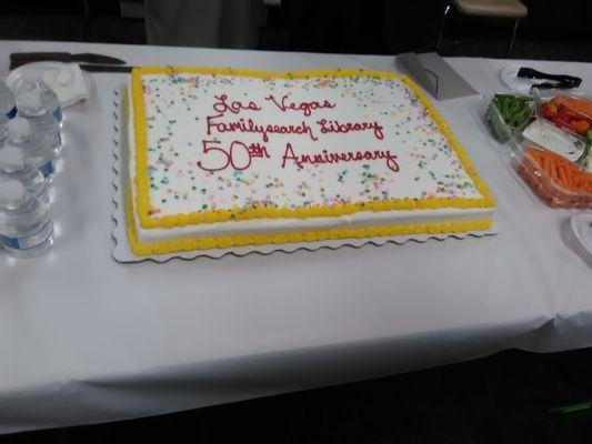 50th Anniversary for the Las Vegas FamilySearch Genealogy Library