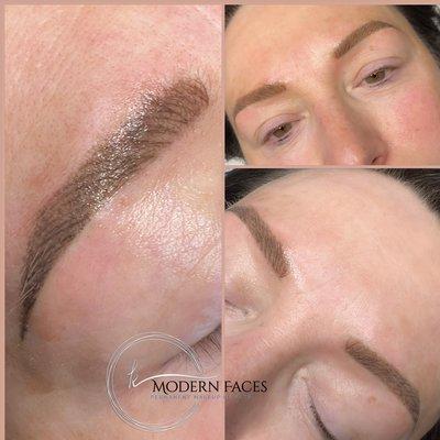 Microblading with Shading