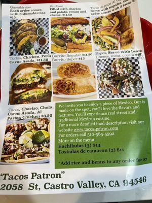 Food flyer