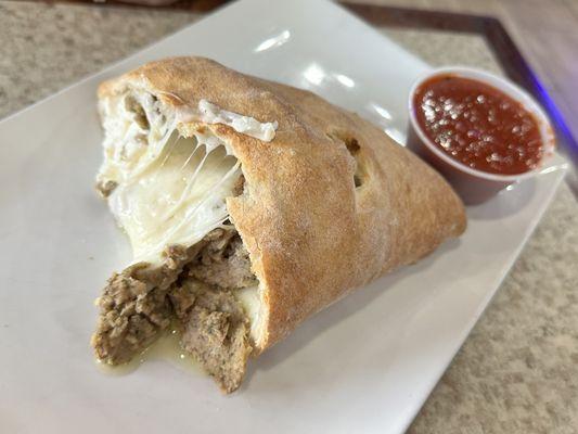 Meatball Calzone