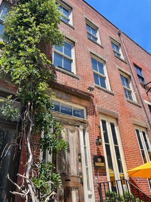 So much nyc history here. Original door and tree.