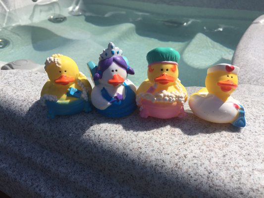 Even Rubber Duckies!