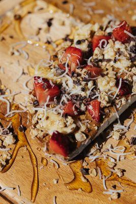 Strawberry & Almond Toast