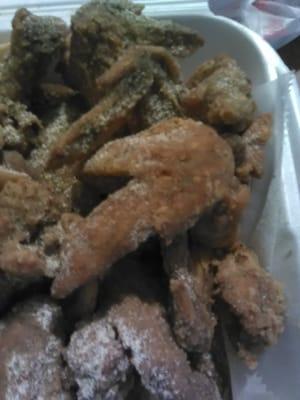 Chicken wings with special seasoning