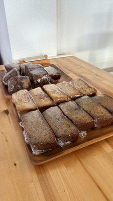 Fresh baked banana bread