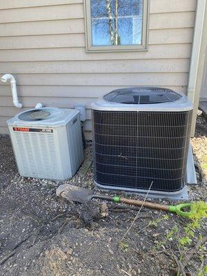 New 16 seer air conditioning system