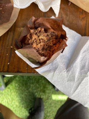 Keto coffee muffin