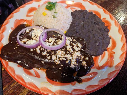 Mole Enchiladas