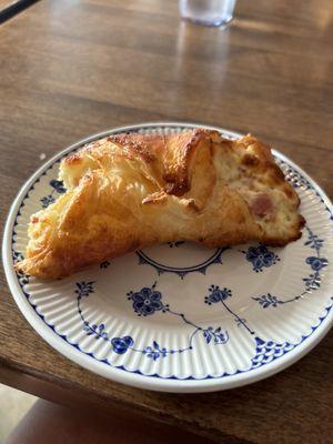 Ham and cheese croissant