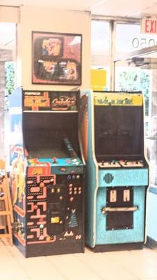 Old school arcade games