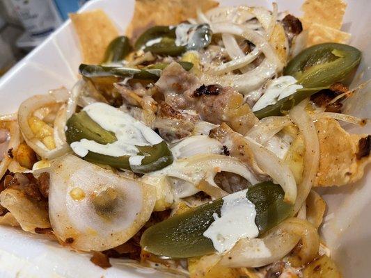 Cantina Nachos Pastor (to go order)