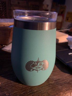 Toadfish non tip wine tumbler