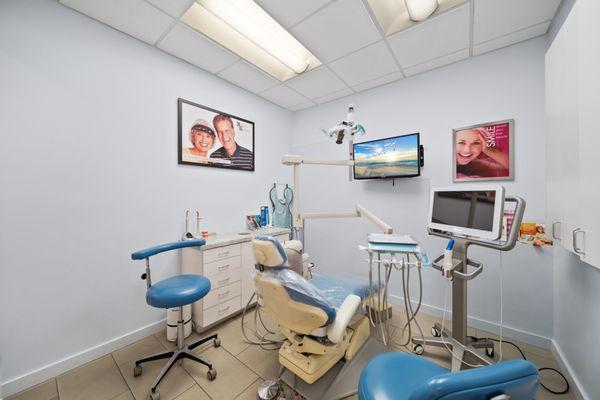 Operatory room at Westwood Family Dental