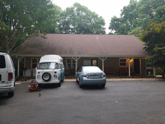 Exterior main lodge