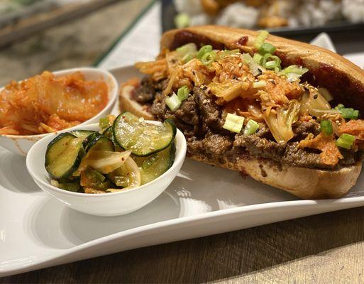 Bulgogi hoagie