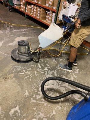 Floor cleaning