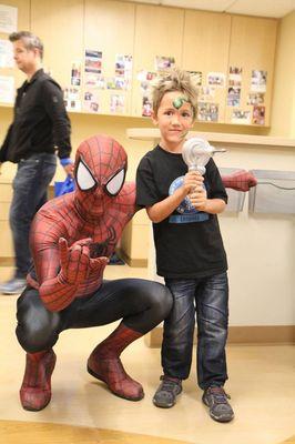 Open House with Spiderman.