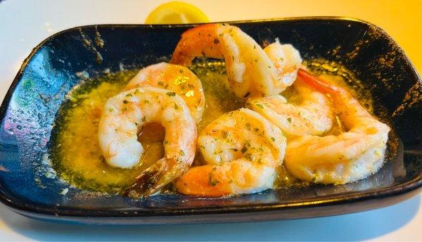 Shrimp with garlic sauce